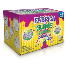 Slime - Kimeleka Crunch Arco Iris Fab - Acrilex