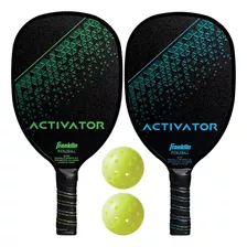 Juego Paletas Y Pelotas Franklin Sports Negro Pickleball 