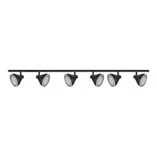 Aplique Riel Led Spot Movil 6 Luces 3 Mts Ar111 Dimerizable