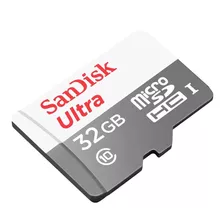 Memoria Sandisk Micro Sd 32gb 80m/s Original Clase 10 Fullhd