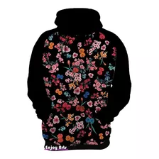 Blusa Moletom Feminino Masculino Floral Florida Flores 8