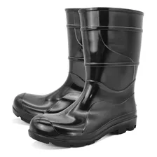 Bota Galocha Para Chuva Cano Médio Pvc Impermeável Epi Ca 