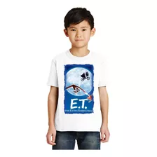 Camisa Camiseta Et O Extraterrestre Infantil Criança A