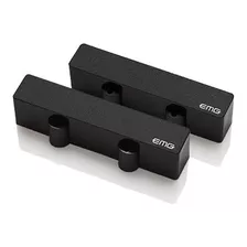 Bajo Emg J Piezas - Pastilla Para Guitarra Color Negro