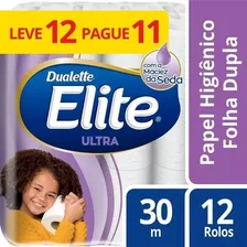 Papel Higiênico Elite Ultra 12 Rolos 30m