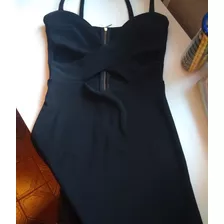 Vestido Negro Para Fiesta, Talle Uno