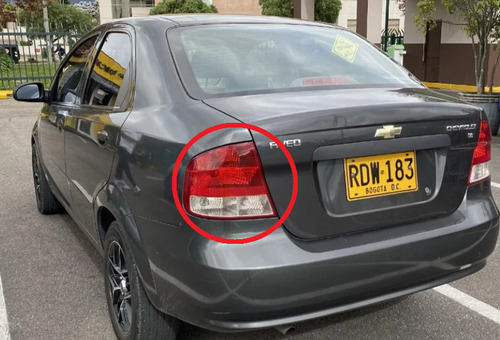 Stop Chevrolet Aveo Sedan 2005 - 2014 Izquierdo Foto 4