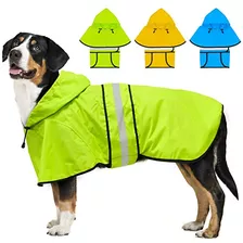 Impermeable Ajustable Perros, Chaqueta De Lluvia Perros...