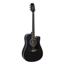 Violão Giannini Aço Gdc-1 Ceq Black Preto Elétricoacustico