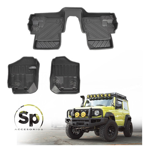 Tapetes Rudo Tipo Charola 3d Para Suzuki Jimny Manual Foto 3