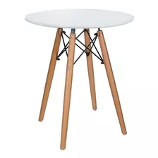 Mesa Eames Redonda Escandinava Comedor Living 60 Cm