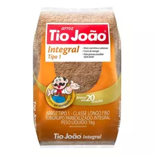 Arroz Integral Parboilizado Tio João 1kg