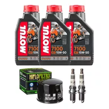 Kit Afinacion Bmw F800r F800gs 2009-2018 Motul 7100 15w50 