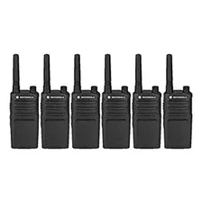 6 Pack Of Motorola Rmm2050 Two Way Radio Walkie Talkies Spo