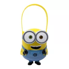 Canasta Dulcero Palomitas Dulces Halloween Figura Minions