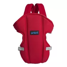 Mochila Portabebe Priori Ac8302 Color Rojo