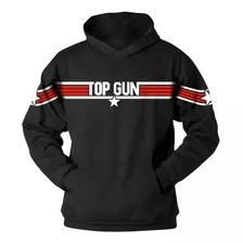 Sudadera Top Gun Hombre Vestir Negra Personalizable Maverick