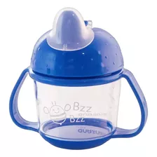 Vaso Entrenamiento Miniland Transicion Antiderrame Asas Bebé Color Azul Azul