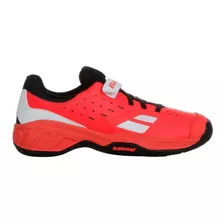 Tenis Pulsion Babolat Court Kid Laranja/preto