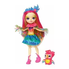 Enchantimals Peeki Parrot Doll & Sheeny