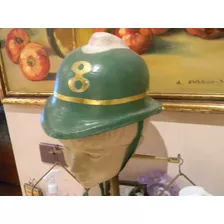 Juguete Antiguo Chileno Casco Bombero