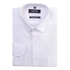 Camisa Hombre Vasanti Manga Larga Color Blanco