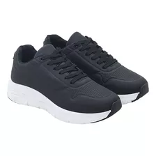 Zapatilla Hombre Sport Color Negro Corona