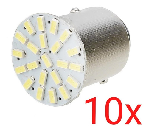 10 Led Foco Bulbo 1157 1156 3157 Direccional Stop Cuarto  Foto 2