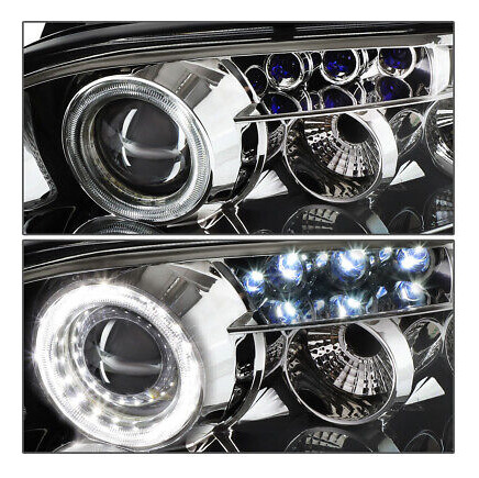 For 92-00 Lexus Sc300 Sc400 Led Drl Halo Projector Headl Oae Foto 3