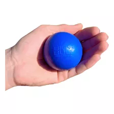 Brinquedo Cachorro Bolas Borracha 55mm Para Cães Pet Médio Cor Azul