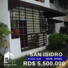 Se Vende Apartamento En Primer Nivel En San Isidro
