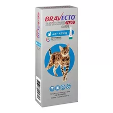 Bravecto Plus Gatos De 2,8 A 6,25 Kg Transdermal 250mg