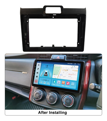 Radio Fascia Para Toyota Corolla Axio Fielder 2015, Dvd Est Foto 4