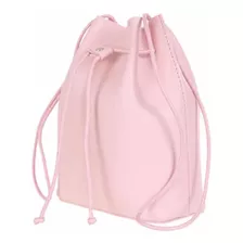 Bolso Mini Bucket Sencillo Rosado