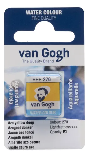 Acuarelas Van Gogh Pastillas Reposicion X Unidad 270 Gwc Pan Amaril.azo Osc