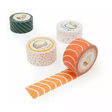 Cinta De Sushi Suck Uk | Cinta Decorativa De Papel Washi | C