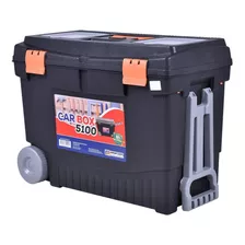 Caixa De Ferramentas Car Box 5100 Com Rodas 30x59x41.5cm