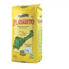 Yerba Playadito Con Palo 500 Grs X 4 Unidades