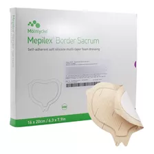 Mepilex Border Sacrum 16x20cm Curativo Molnlycke Kit Com 2un