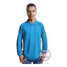 Camisa Masculina Manga Larga Ref 0012