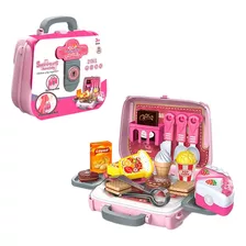 Maleta Set De Reposteria Kit 2 En 1 Juguete Para Niñas