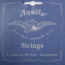 Cuerdas Aquila Guitarra Clasica Alabastro Tension Alta 20c