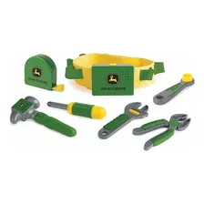 Tomy John Deere Deluxe Hablando Toolbelt Preescolar De J