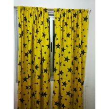 Set De Cortinas 2 Paños Soñado Infantil