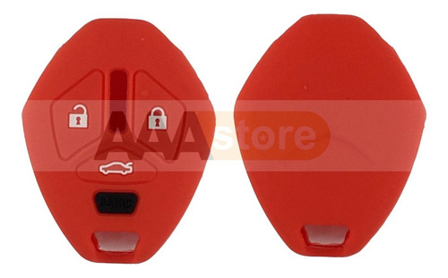 Funda Silicon Protector Llave Mitsubishi 4 Botones  Foto 6