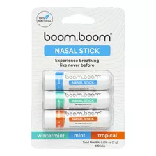 Aromaterapia Inhalador Nasal (3 Pack) Por Boomboom | Toda La