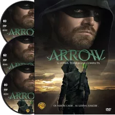 Dvd - Série Arqueiro Verde Arrow 8ª Temporada Box