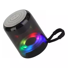 Parlante Inalámbrico Portátil Bluetooth Rgb Micrófono Radio 