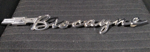 Emblema Lateral Chevrolet Biscayne Original Precio C/u Foto 3
