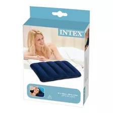 Travesseiro Portátil Inflável Intex